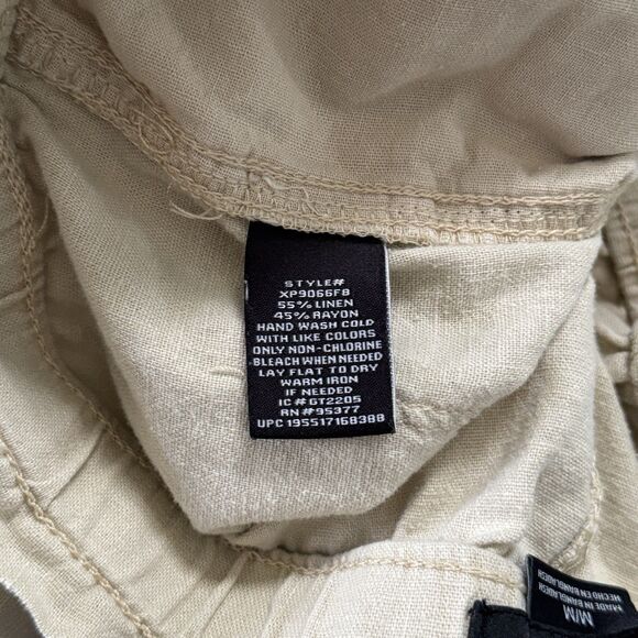 Social Standard by Sanctuary Solstice Linen Blend Pull on Pants Women’s Medium - Picture 5 of 12